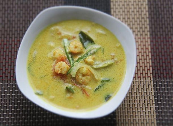 Kerala Shrimp Moilee
