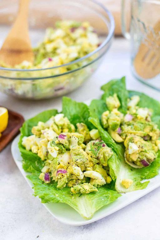 Keto Avocado Egg Salad
