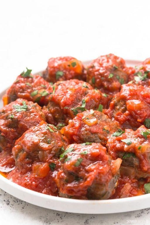 Keto Meatballs with Marinara