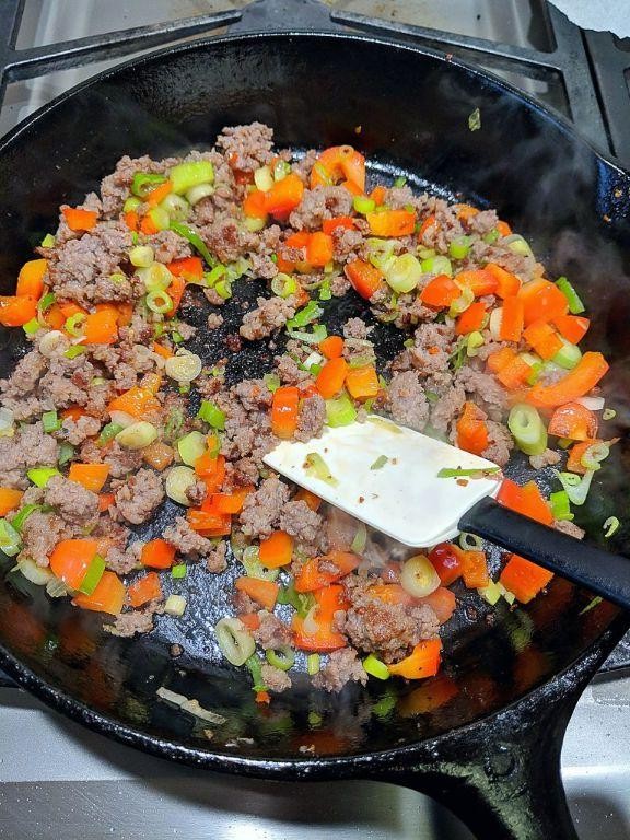 Keto Sausage and Green Bean Casserole