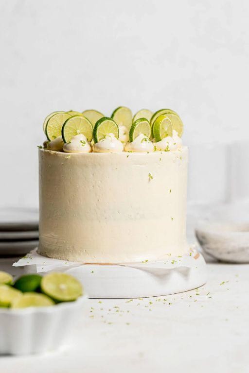 Key Lime Marble Cake