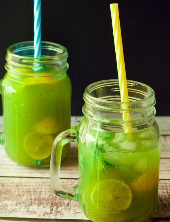 Kiwi Basil Lemonade