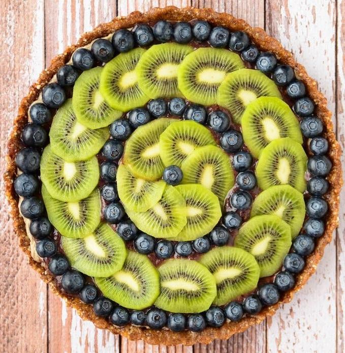 Kiwi Berry Fruit Tart
