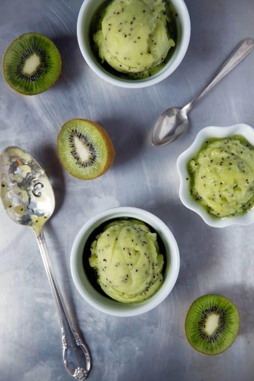 Kiwi Lime Sorbet