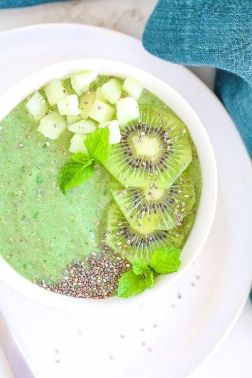 Kiwi Mint Chia Seed Bowl