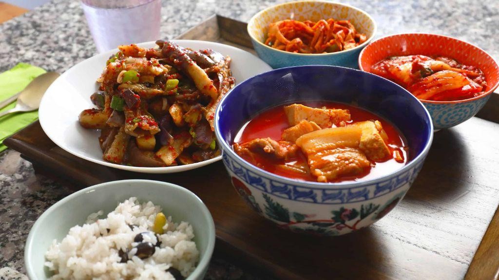 Korean Instant Pot Spicy Pork Stew