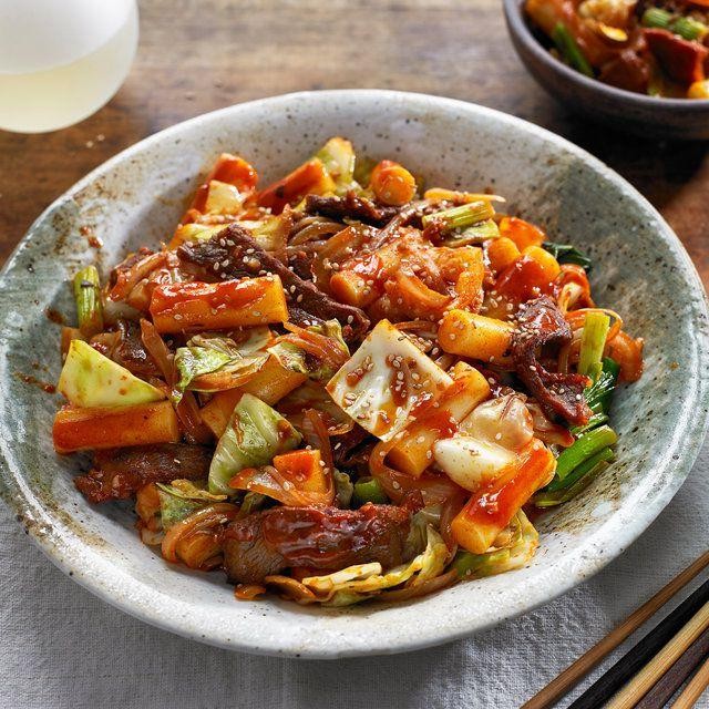Korean Instant Pot Spicy Rice Cakes