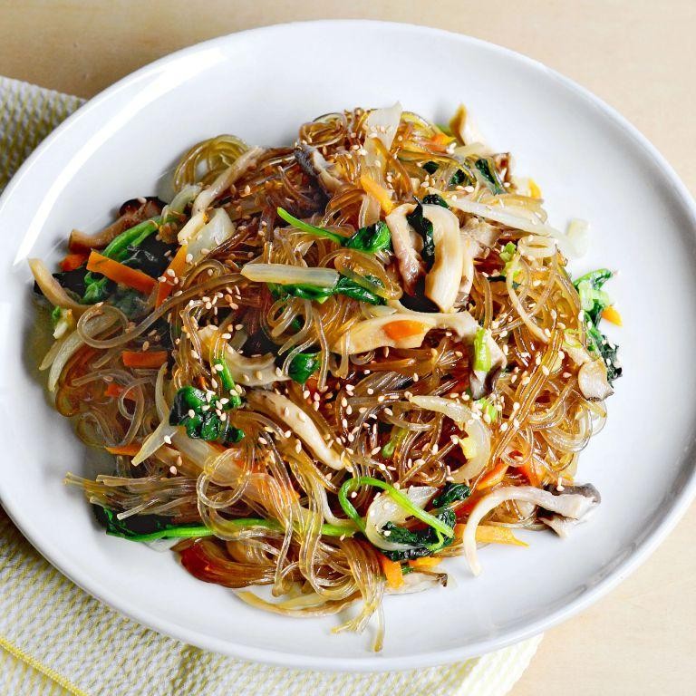 Korean Instant Pot Stir-Fried Glass Noodles