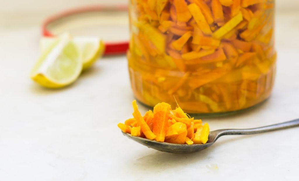 Lemon Achaar with Turmeric