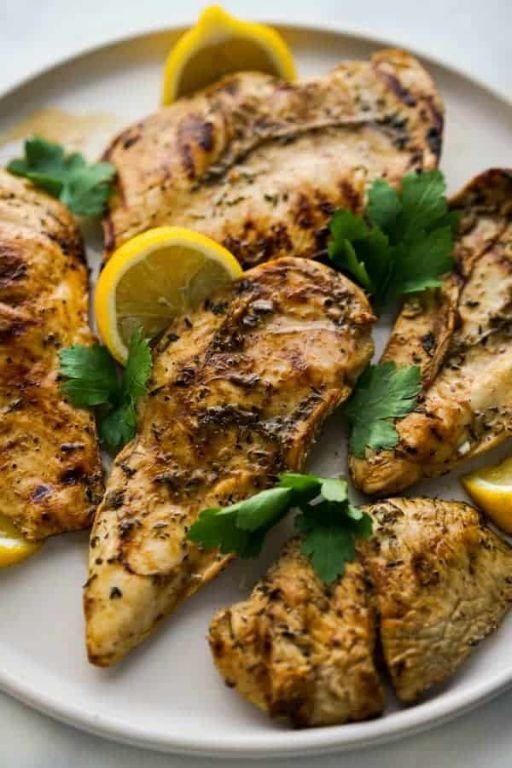 Lemon Balsamic Glazed Chicken Breast