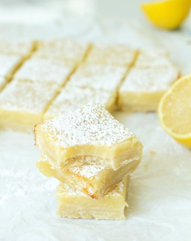 Lemon Bars with Shortbread Crust