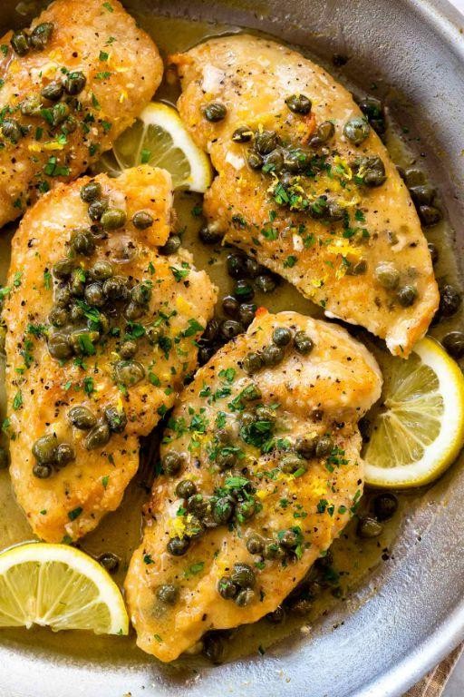Lemon Caper Chicken Breast Piccata