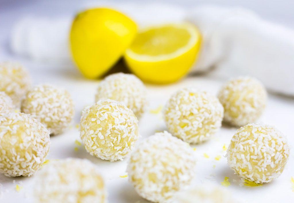 Lemon Coconut Bliss Balls