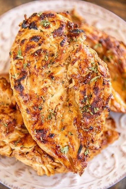 Lemon Dijon Grilled Chicken Breast