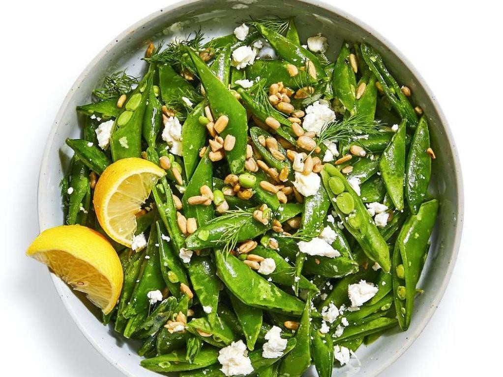Lemon Dill Pea Salad with Feta