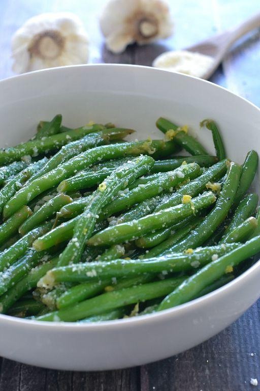 Lemon Garlic Butter Green Beans