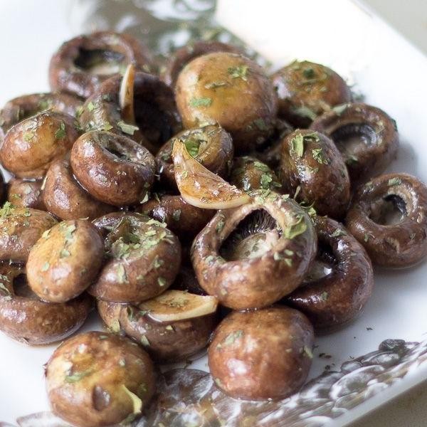 Lemon Garlic Sautéed Mushrooms