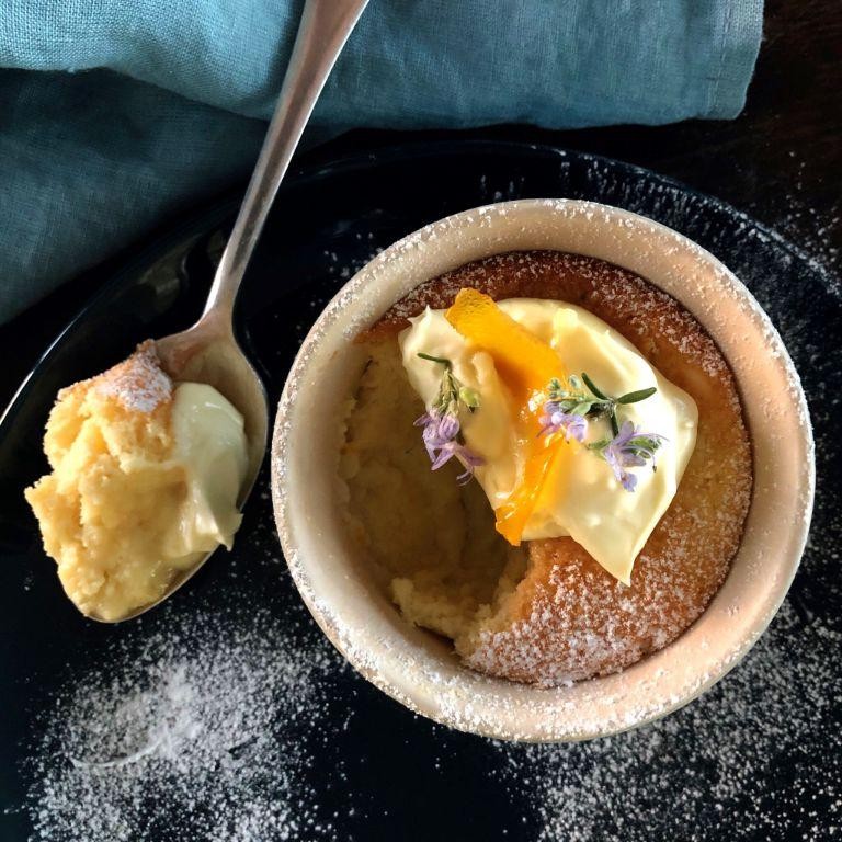 Lemon Ginger Pudding