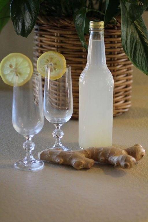 Lemon Ginger Water Kefir