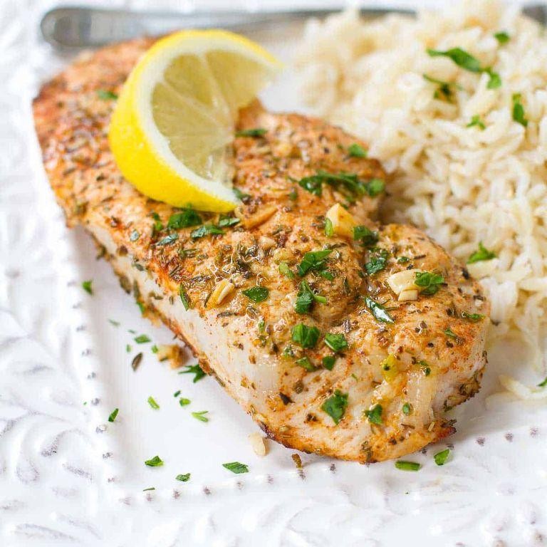 Lemon Herb Baked Pork Chops