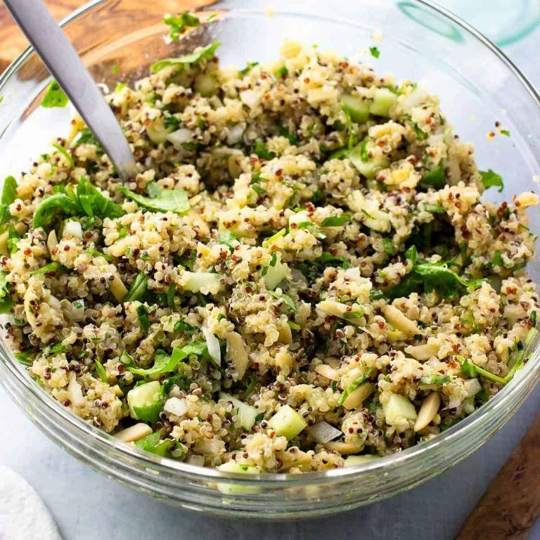 Lemon Herb Quinoa Salad