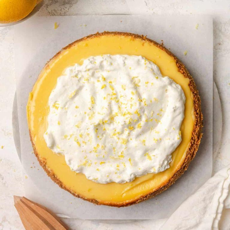 Lemon Mascarpone Cheesecake