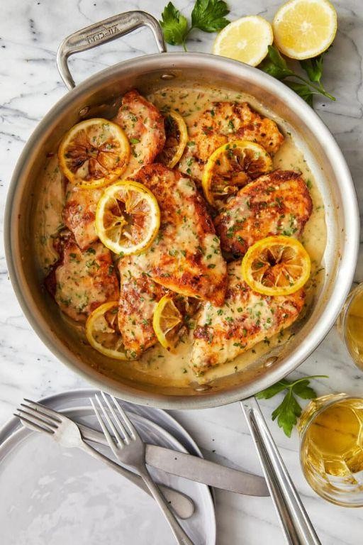 Lemon Parmesan Chicken Bake