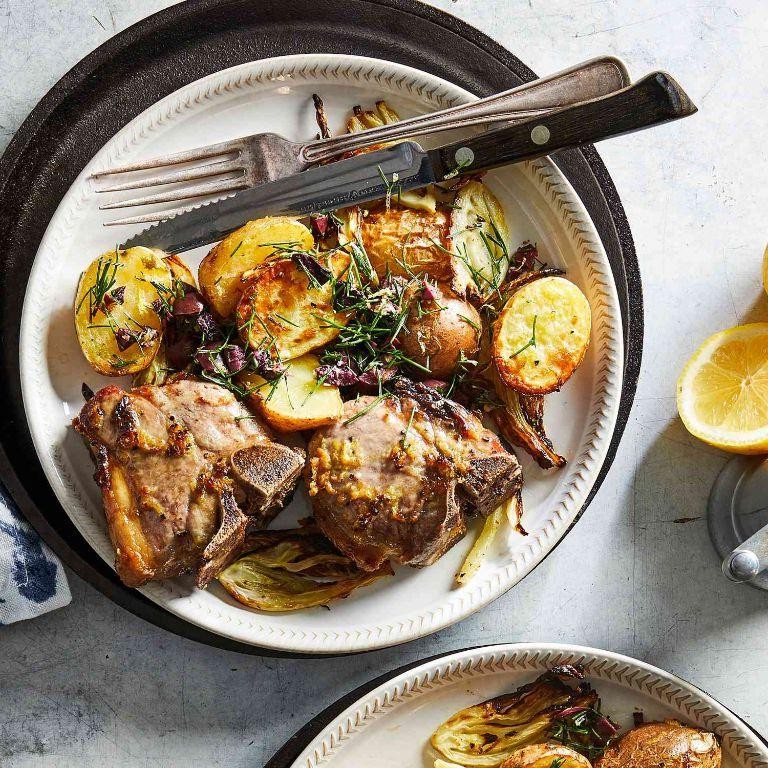 Lemon Pepper Air Fryer Lamb Chops