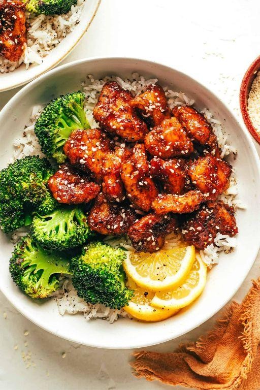Lemon Soy Glazed Chicken Breast