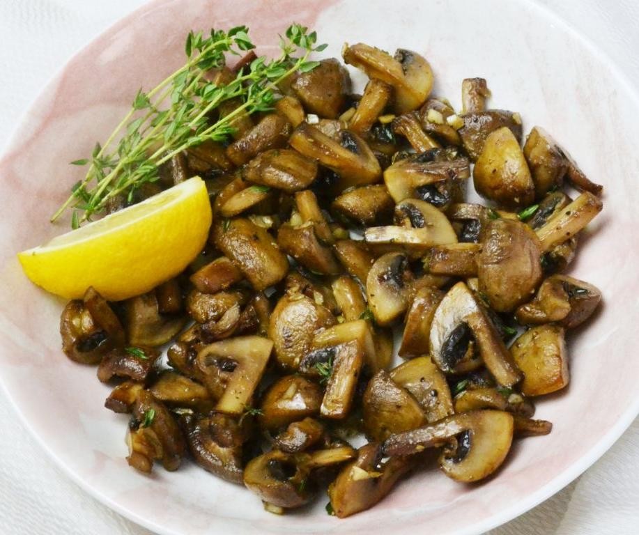 Lemon Thyme Sautéed Mushrooms