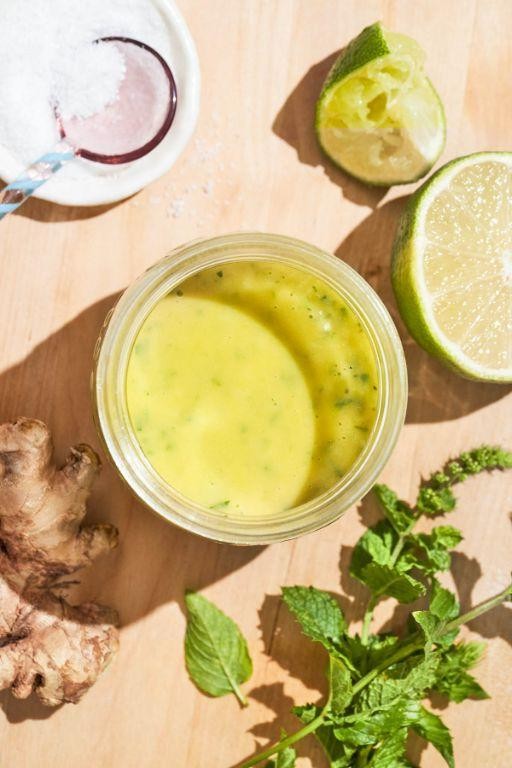 Lemon Vinaigrette with Ginger and Lime