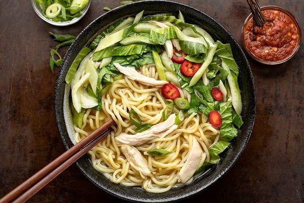 Lemongrass Ginger Ramen Soup