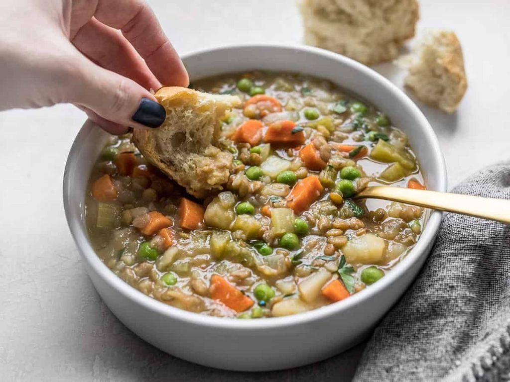 Lentil and vegetable stew