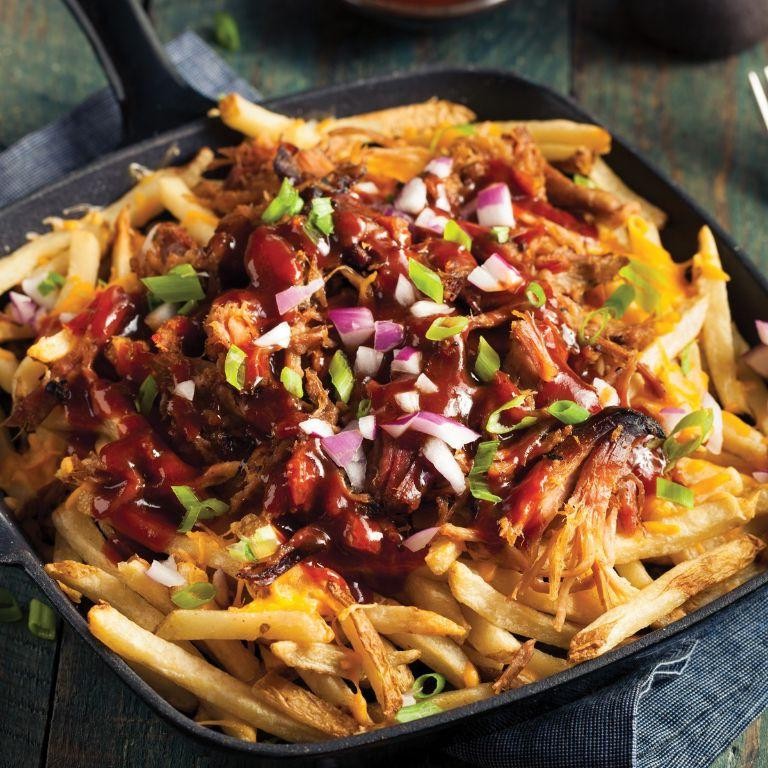 Loaded BBQ Pulled Pork Fries