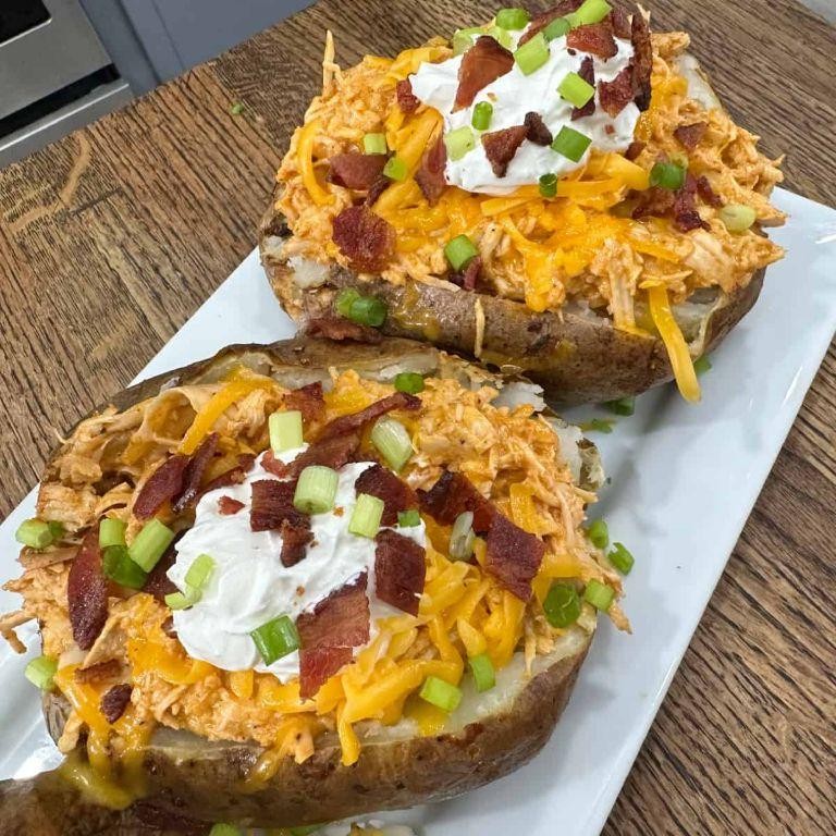 Loaded Baked Potato Chicken Crockpot Creation