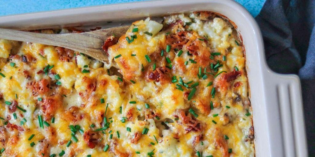 Loaded Cauliflower Casserole
