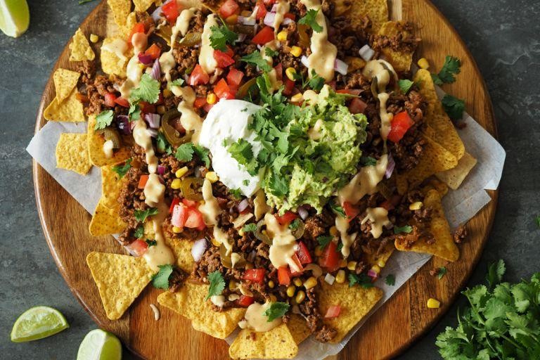 Loaded Nacho Cheese Dip with Jalapeños