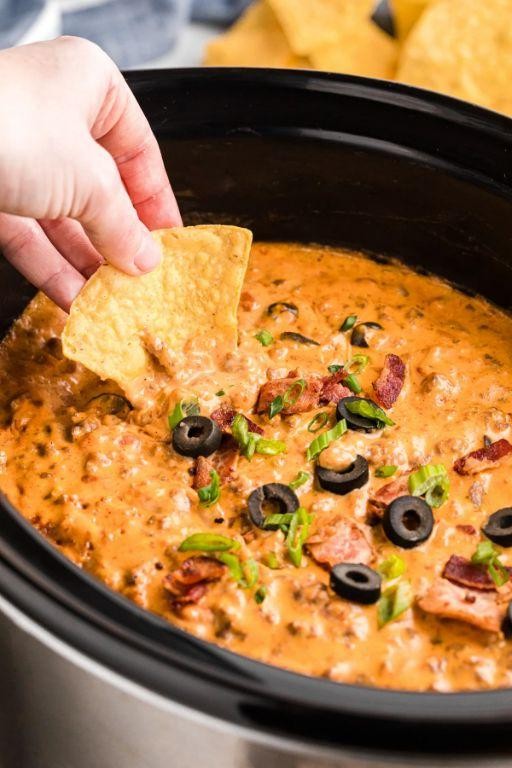 Loaded Nacho Cheese Dip