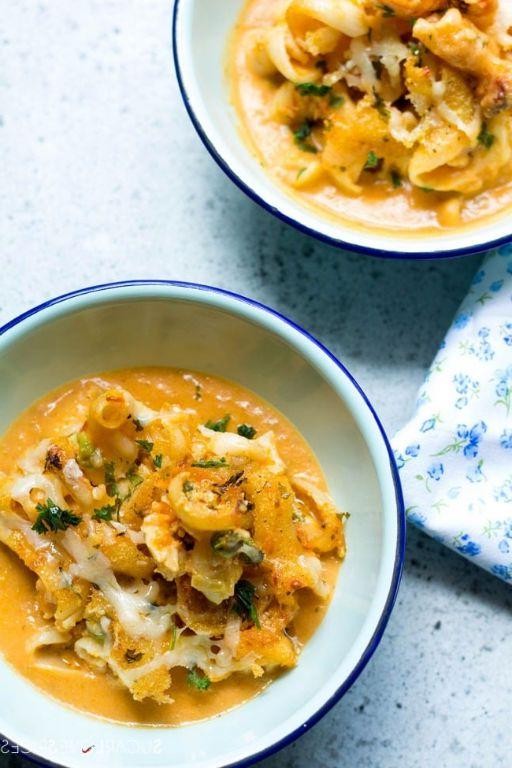 Lobster Mac and Cheese with Lobster Bisque Infusion
