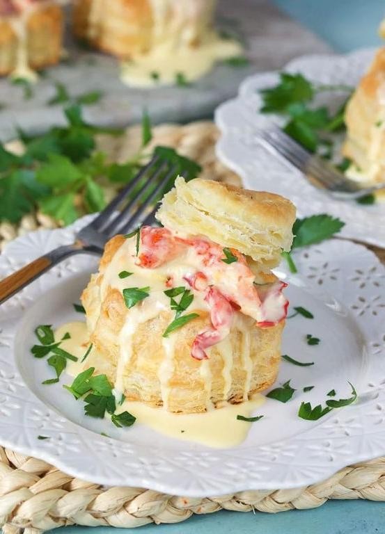 Lobster Newburg Bisque with a Hint of Nutmeg