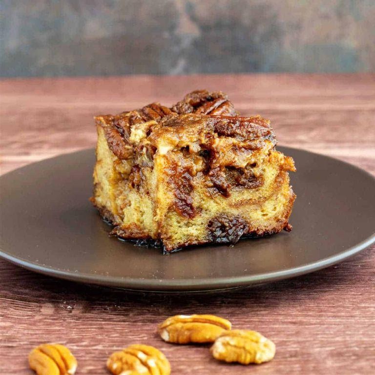 Luscious Egg Yolk Bread Pudding