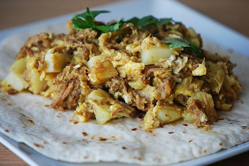 Machaca and Potato Hash