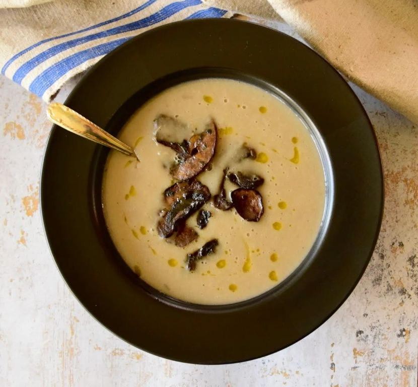 Malanga Root Soup with Coconut Milk