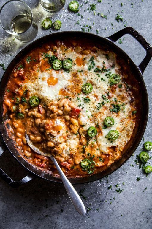 Malanga and Chorizo Skillet