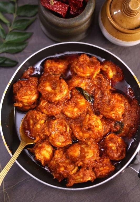 Mangalorean Shrimp Ghee Roast