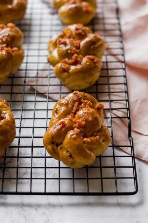 Maple Bacon Crescent Roll Twists