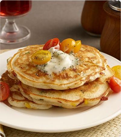 Maple Bacon Krusteaz Pancakes