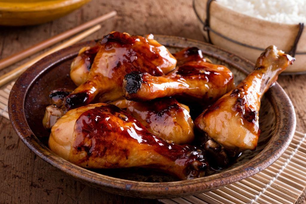 Maple Dijon Crockpot Chicken Legs