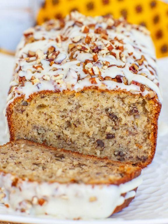 Maple Pecan Banana Nut Bread