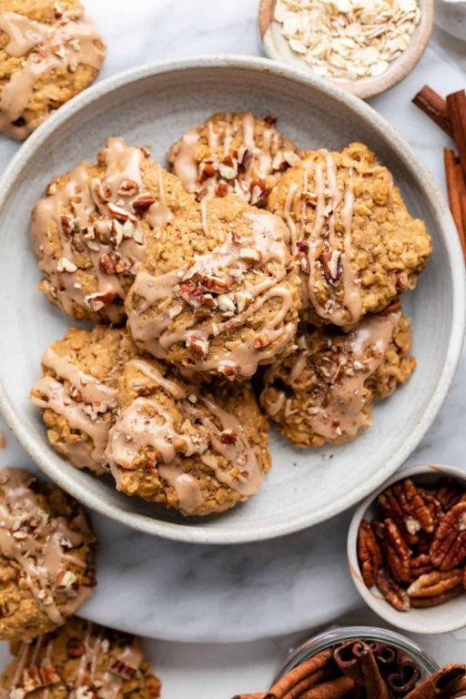 Maple Pecan Breakfast Cookies